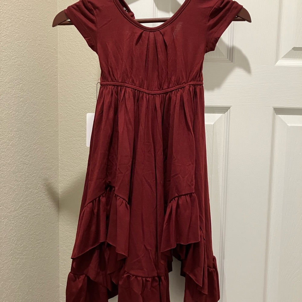 NWT Mia Joy Joyfolie Canyon Jumpsuit in Ruby Size 2T